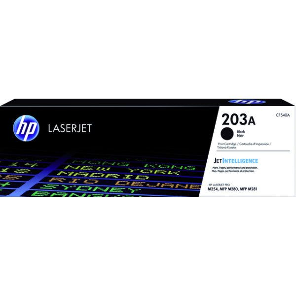 HP - Toner 203A, 1 400 pagina's, OEM CF540A, zwart