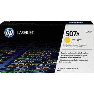 HP - Toner 507A, 6 000 pagina's, OEM CE402A, geel