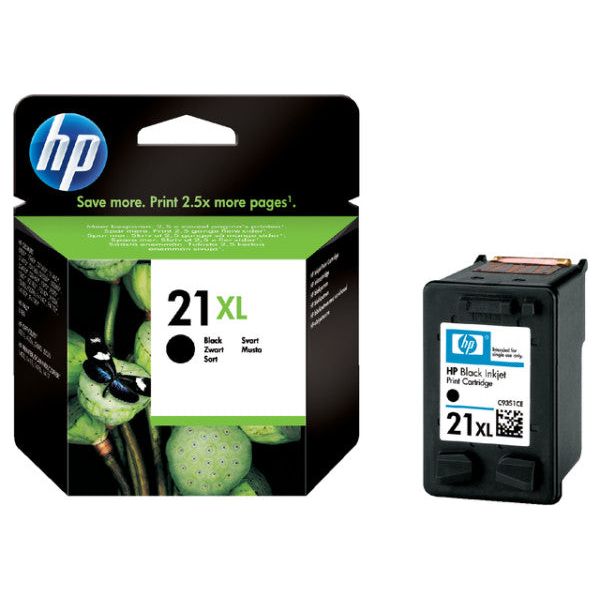 HP - Inkcartridge HP C9351CE 21XL Schwarz | 1 Stück