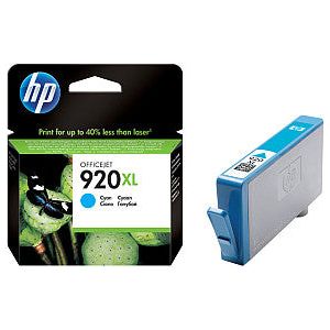 HP - Inkcartridge 920xl, 700 pages, OEM CD972AE, Cyan