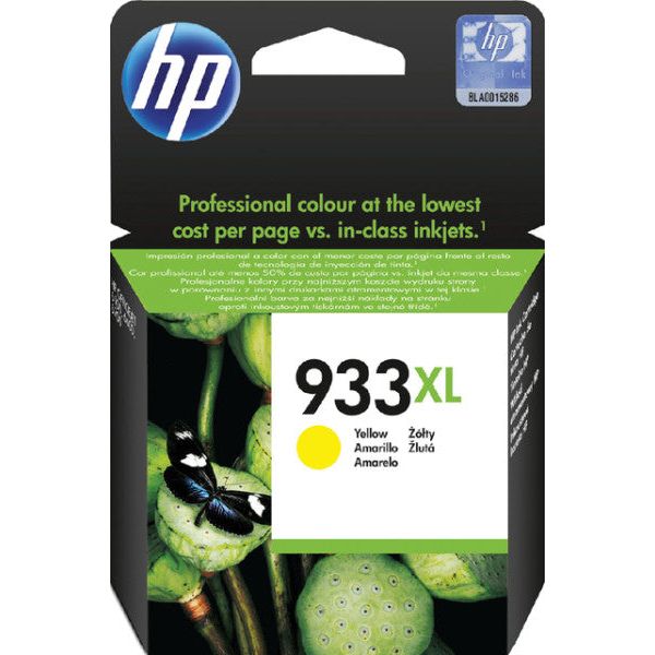 HP - Inkcartridge 933xl, 825 pages, OEM CN056AE, GEEL