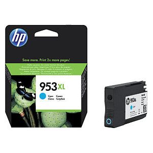 HP - Inkcartridge 953XL, 1.450 Seiten, OEM F6U16AE, Cyan