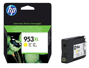 HP - Inkcartridge 953XL, 1.450 Seiten, OEM F6U18AE, Geel