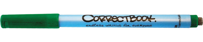 Correctbook - stylo excès, largeur d'écriture: 0,6 mm, vert