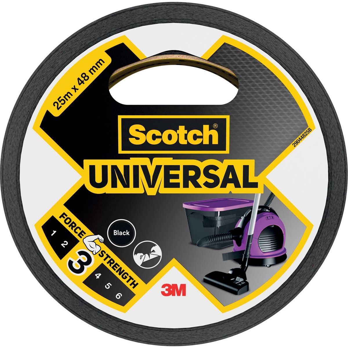 Scotch - Kanal Universal, ft 48 mm x 25 m, schwarz