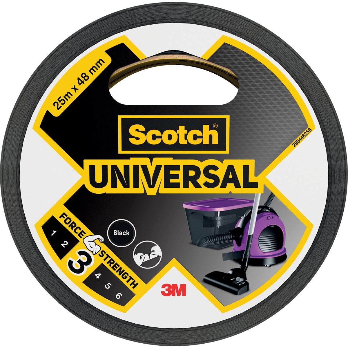 Scotch - ducte Universal, ft 48 mm x 25 m, zwart