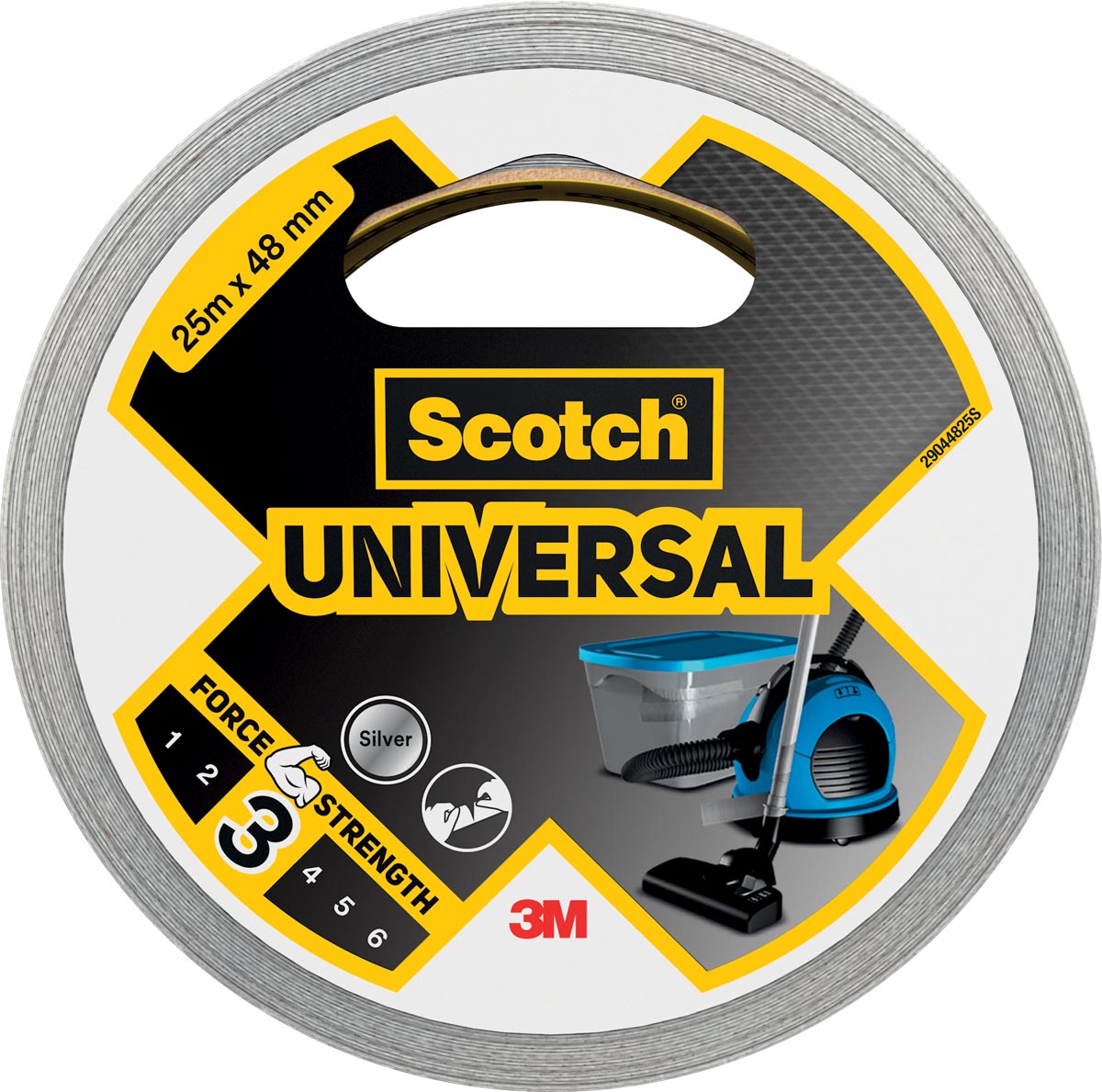 Scotch - Ducte universel, ft 48 mm x 25 m, argent