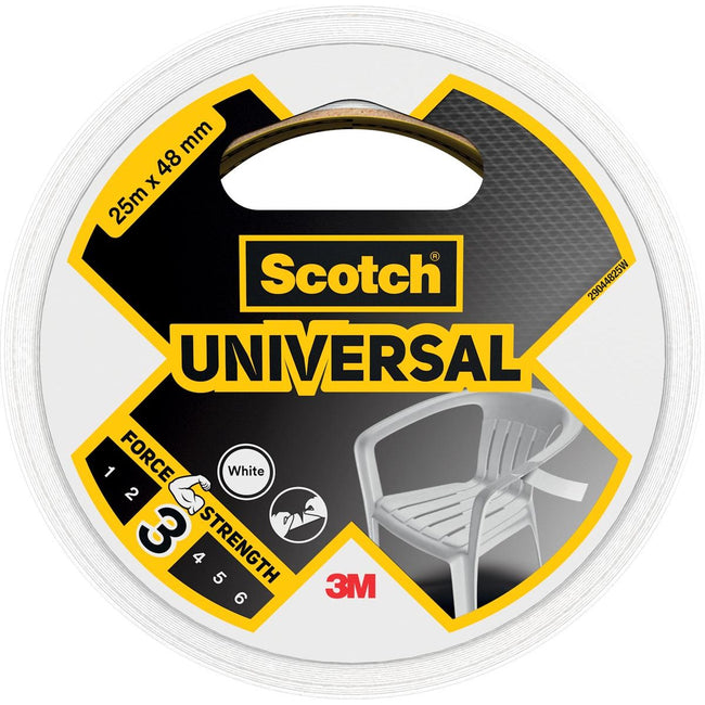 Scotch - ducte Universal, ft 48 mm x 25 m, wit