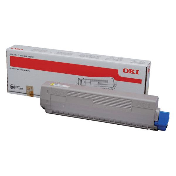 OKI - Toner  44844505 geel