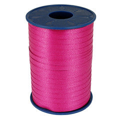 Ruban à friser 5mm x 500 mètres couleur rose dur rose 606