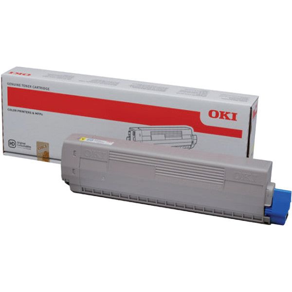 OKI - Toner  44844613 geel