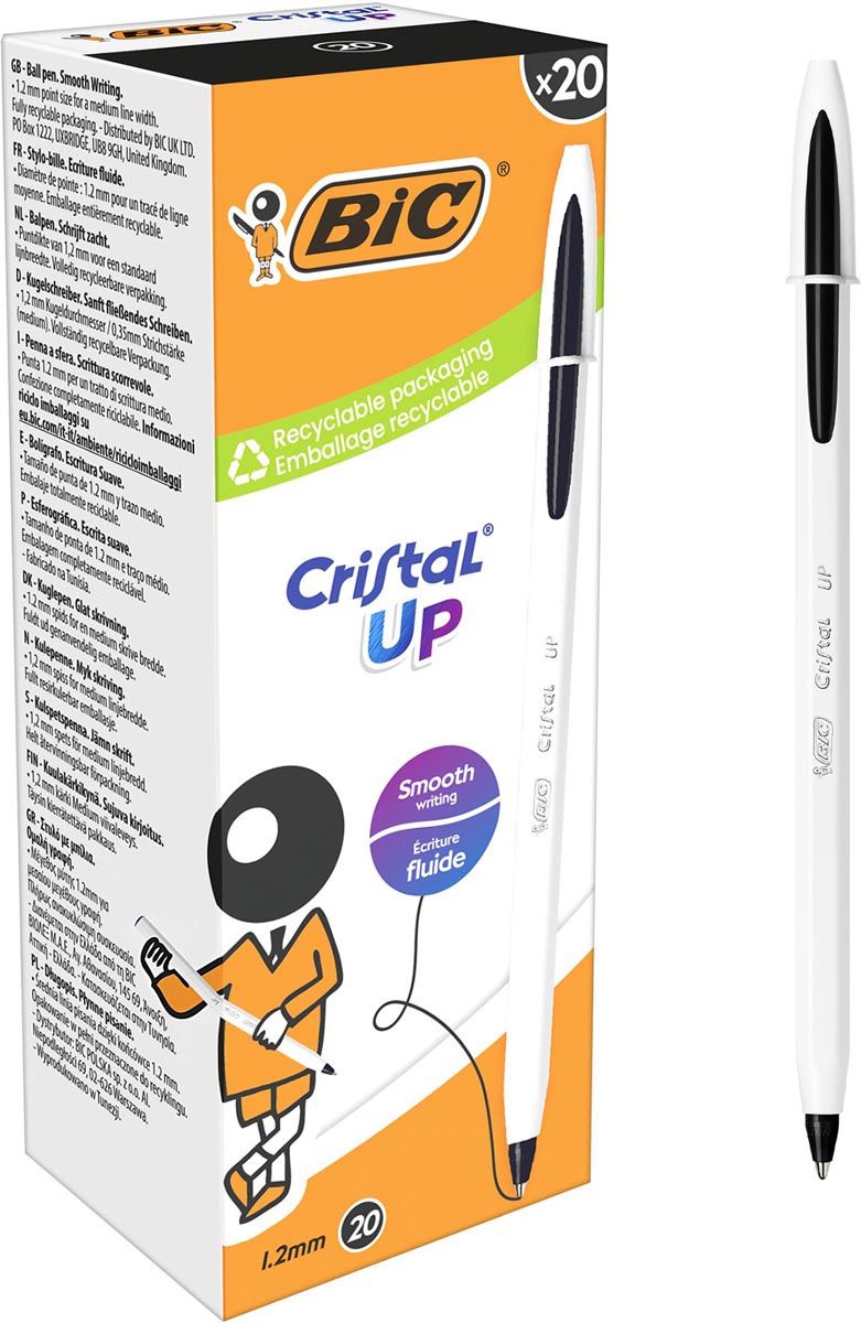 Bic - stylo bille Cristal Up noir