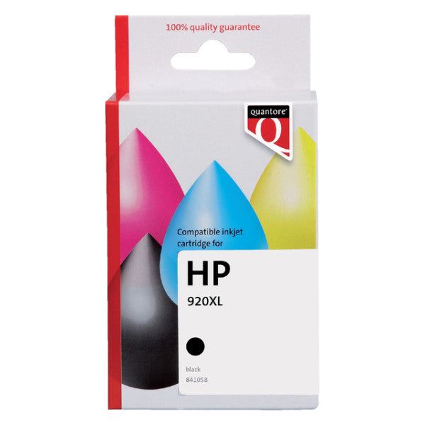 Cartouche d'encre Alternative quantre pour HP CD975AE 920XL Black