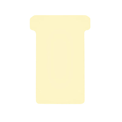 Quantore - T-card Djois taille 2 48mm beige 100 pièces