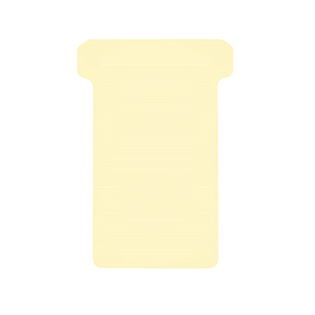 Quantore - T-card Djois taille 2 48mm beige 100 pièces
