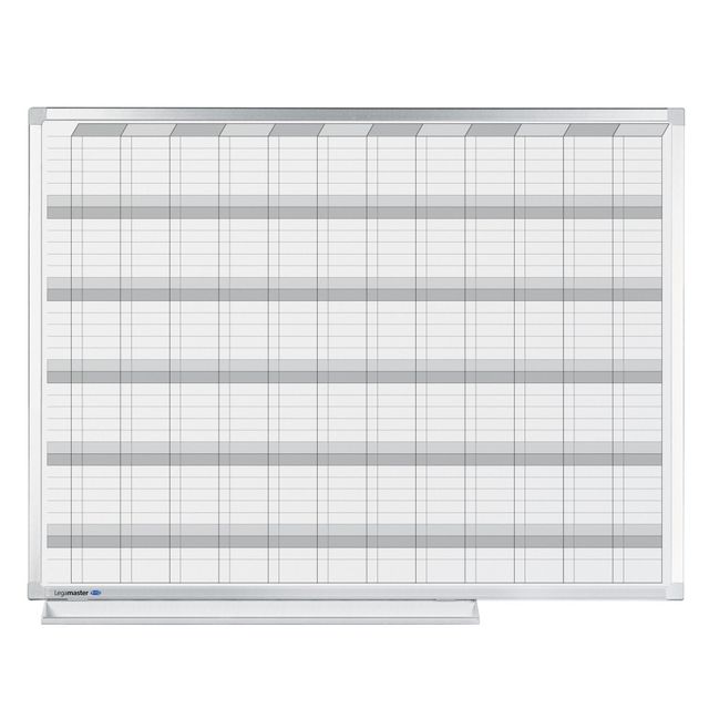 Legamaster -  Planbord lm 90x120cm jaarplanner horizontaal