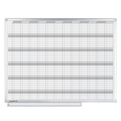 Legamaster -  Planbord lm 90x120cm jaarplanner horizontaal