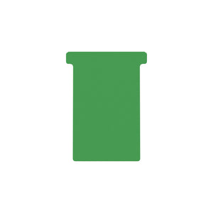 Quantore - T-card Djois taille 3 77mm vert 100 pièces