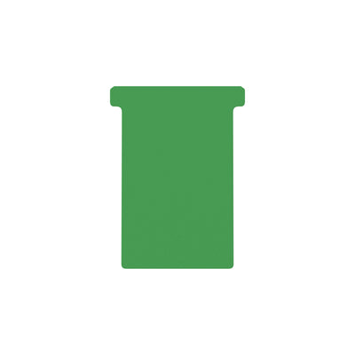 Quantore - T-card Djois taille 3 77mm vert 100 pièces