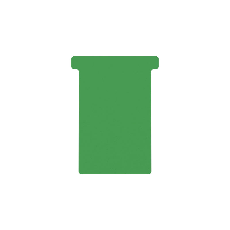 Quantore - T-card Djois taille 3 77mm vert 100 pièces
