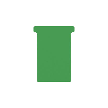 Quantore - T-card Djois taille 3 77mm vert 100 pièces