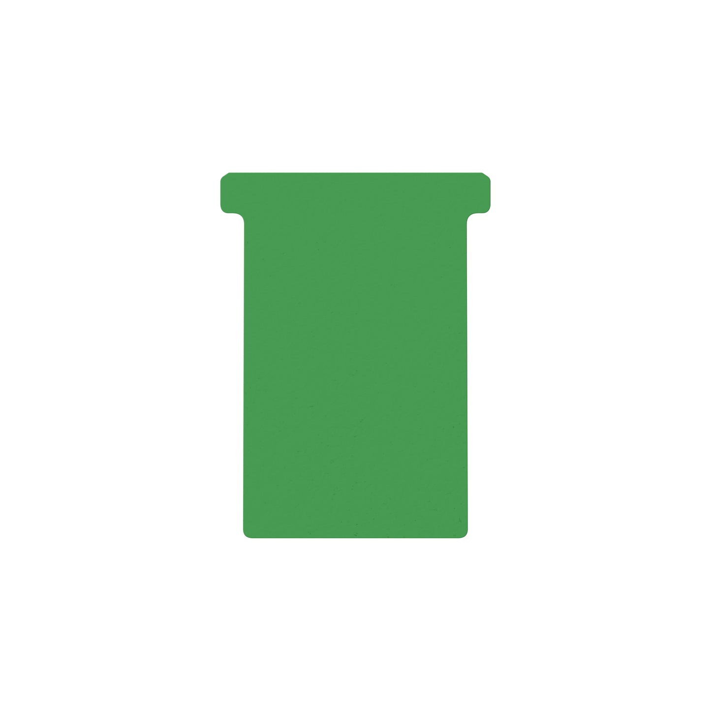 Djois - T-card taille 3 77mm verte 100 pièces