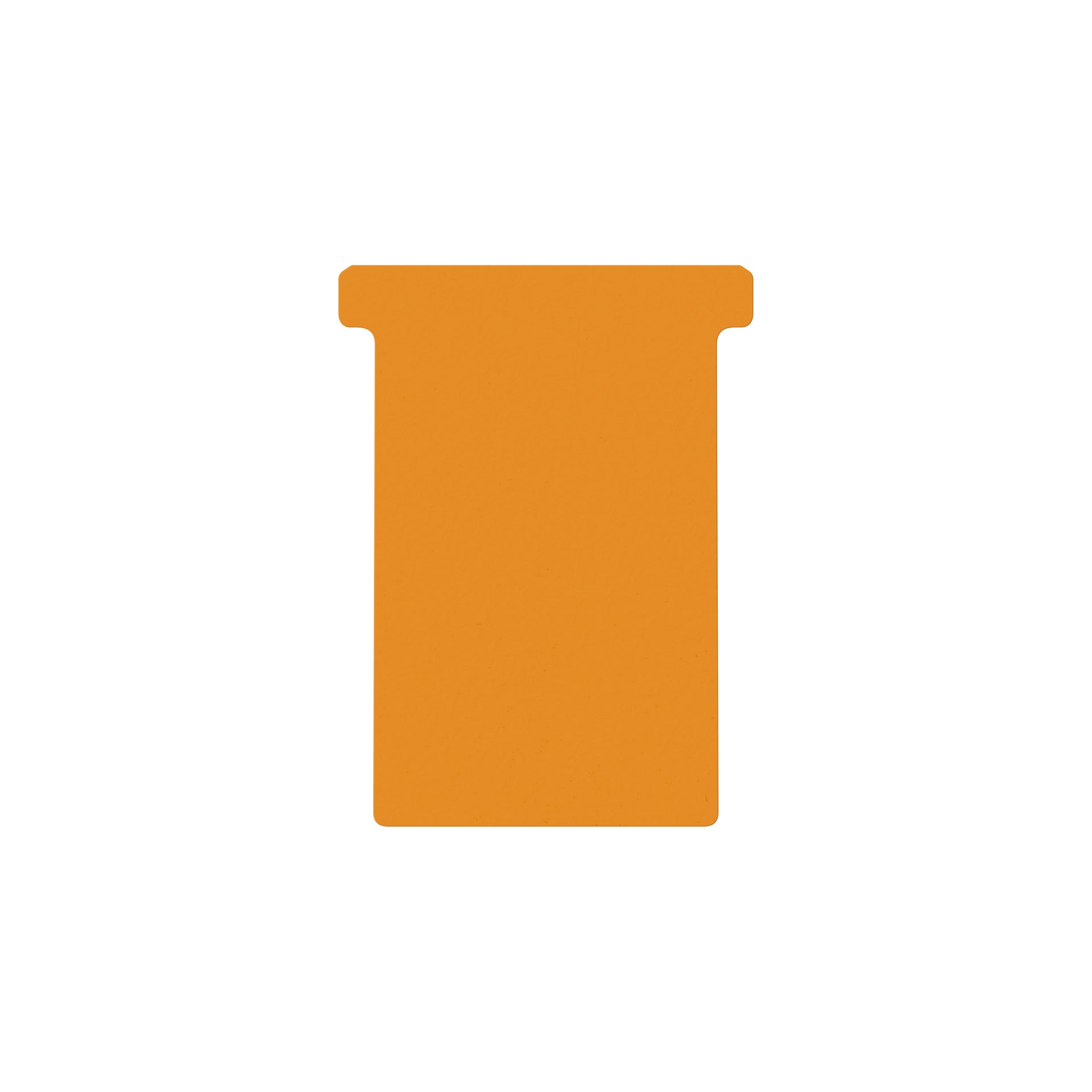 Djois - T-card taille 3 77mm orange 100 pièces