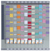 Nobo - Set de planification professionnel T-card 12 panneaux avec 32 emplacements