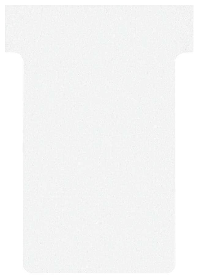 Nobo - T-card n°2 48mm blanc 100 pièces