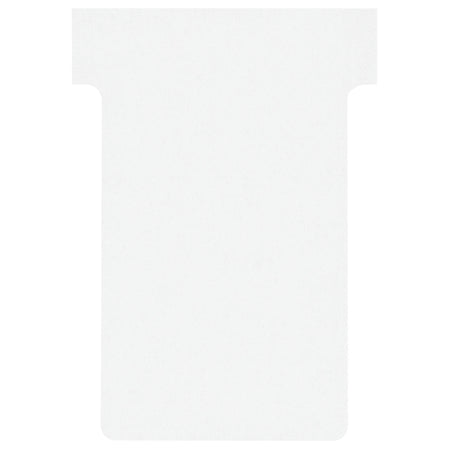 Nobo - T-card n°2 48mm blanc 100 pièces