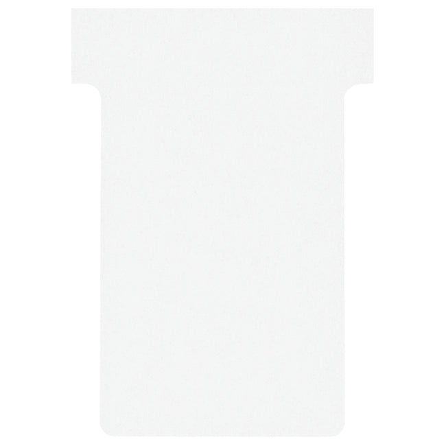 Nobo - T-card n°2 48mm blanc 100 pièces