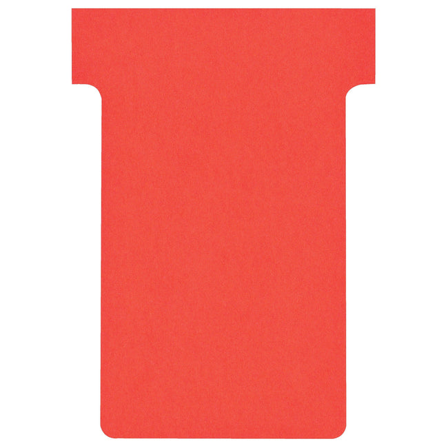 Nobo - T-card n°2 48mm rouge 100 pièces