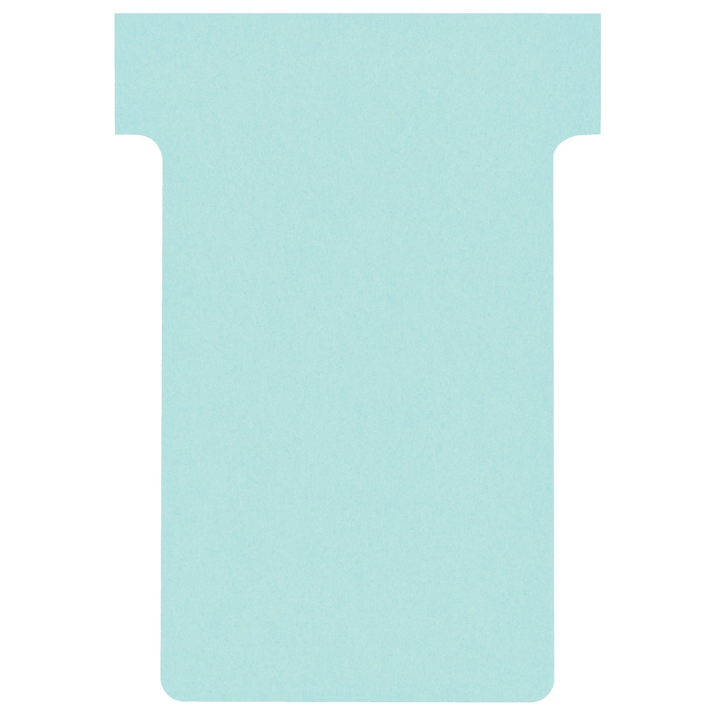 Nobo - T-Karte Nr.2 48mm blau 100 Stück