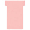 Nobo - T-card n°2 48mm rose 100 pièces