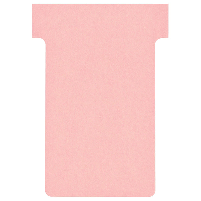 Nobo - T-card n°2 48mm rose 100 pièces