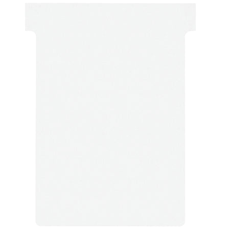 Nobo - T-card n°3 80mm blanc 100 pièces