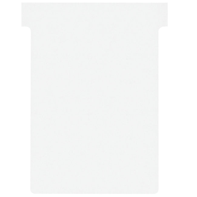 Nobo - T-card n°3 80mm blanc 100 pièces