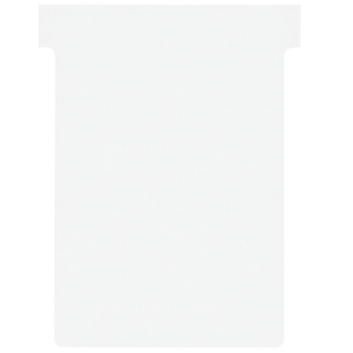 Nobo - T-card n°3 80mm blanc 100 pièces