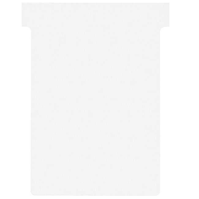 Nobo - T-card n°3 80mm blanc 100 pièces