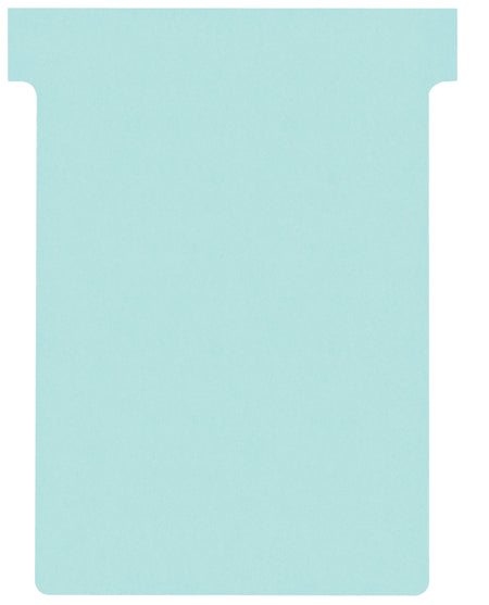 Nobo - T-card n°3 80mm bleu 100 pièces