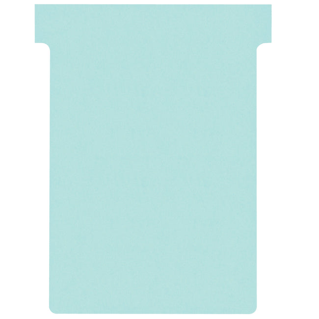Nobo - T-card n°3 80mm bleu 100 pièces