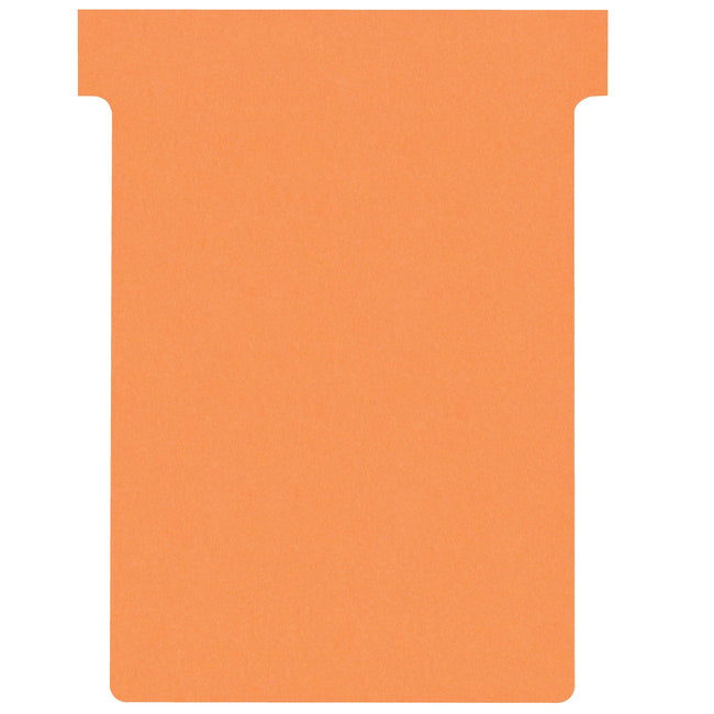 Nobo - T-card n°3 80mm orange 100 pièces