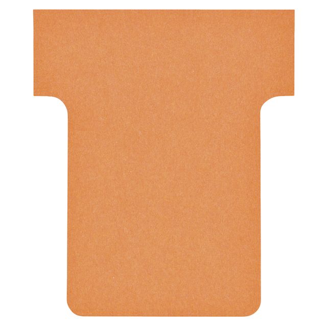Nobo - T-Karte Nr. 1,5 36 mm orange 100 Stück