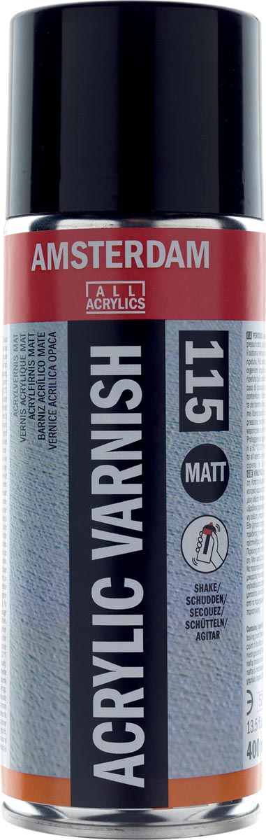 Talens Amsterdam -  Amsterdam acrylvernis mat, spuitbus van 400 ml