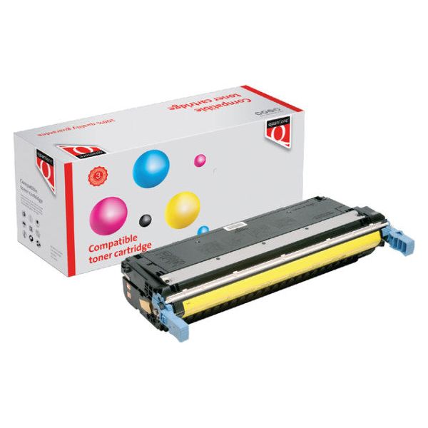 Quantore - Tonercartridge hp c9732a 645a geel