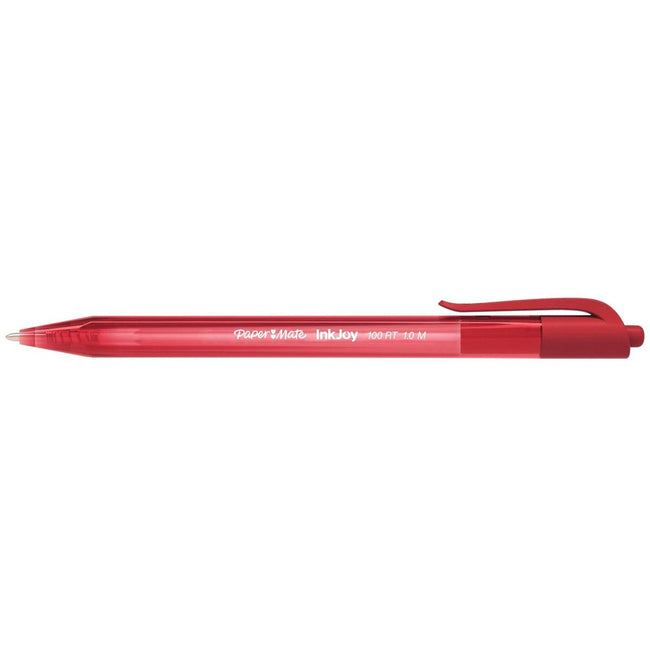 Paper Mate - stylo à bille InkJoy 100 RT rouge