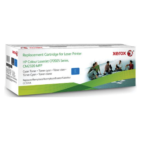 Xerox - Tonercartridge hp cc531a 304a blauw