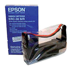 Epson - Lint S015245 voor ERC38 nylon zwart/rood