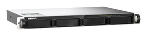 QNAP -   TS-435XEU NAS Rack (1U) Marvell CN9131 4 GB DDR4 0 TB  QTS Zwart, Grijs