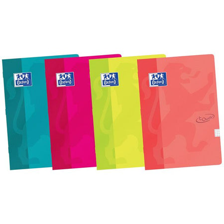 Oxford - Writing School Touch A5 ligne 72 pages 80gr assortis